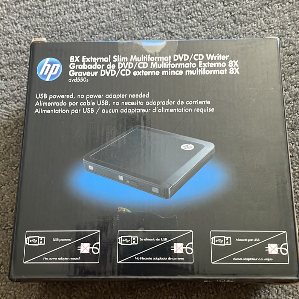 External CD/DVD Writer - Picture 2 of 3